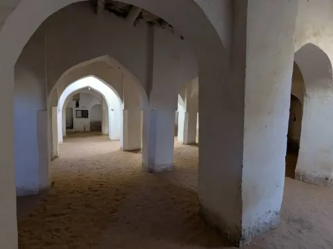 Beni Abbes : les dunes, comme un paysage familier.