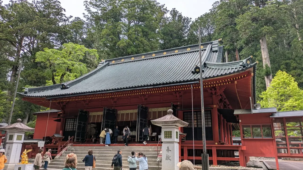 Tempio di Futarasan a Nikko in Giappone.