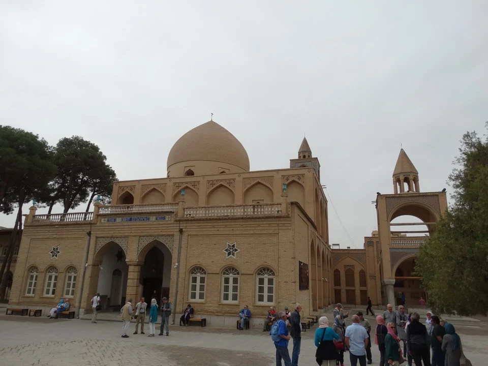 Veduta della Cattedrale Armena in Iran.