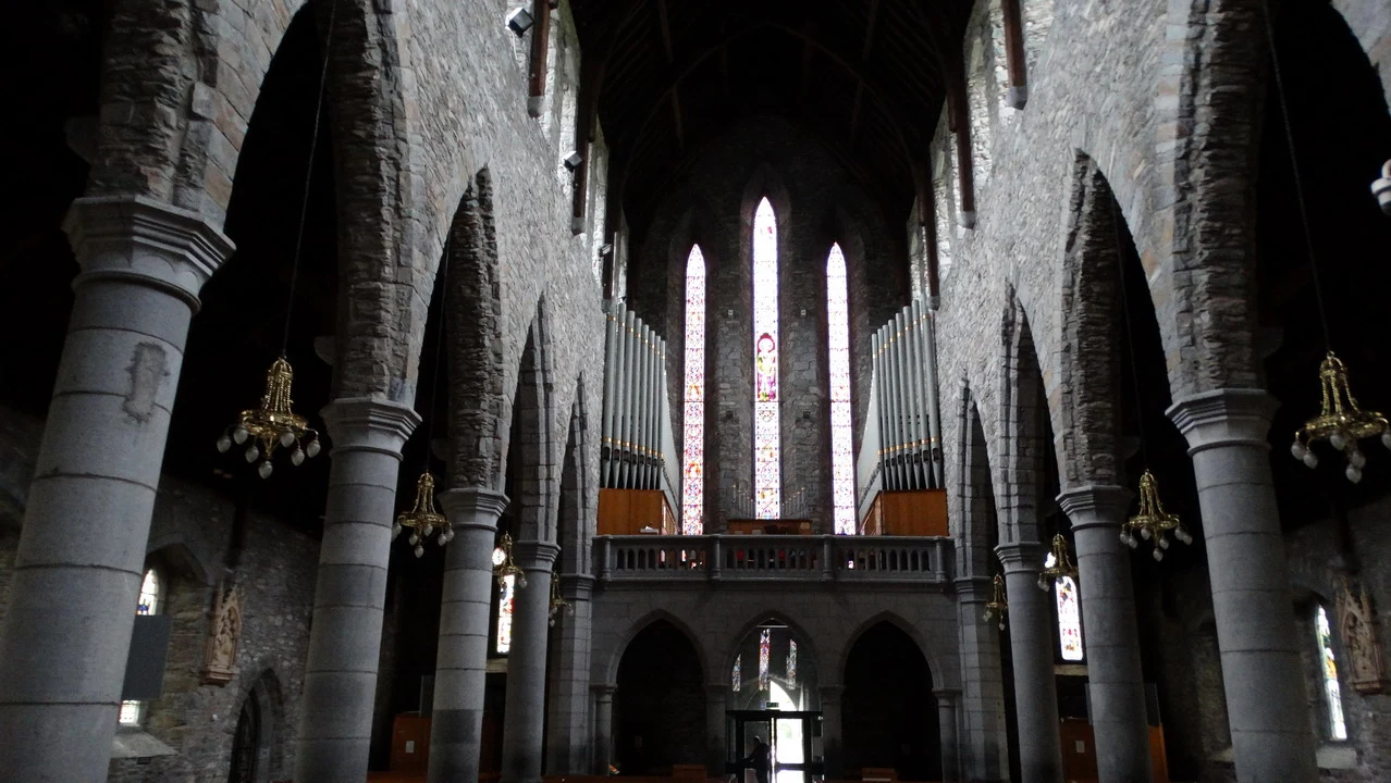 Interno della Cattedrale di San Maria a Killarney in Irlanda.