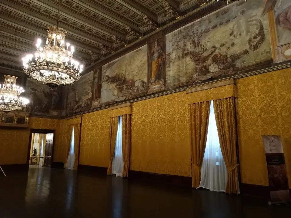 Interno del Palazzo dei Grand Maestri a Malta.