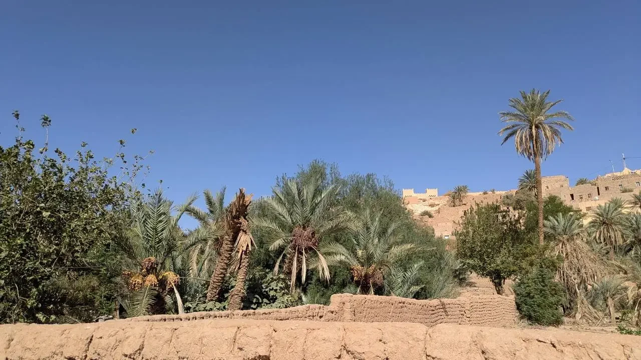 Verso il confine col Marocco