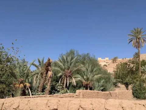 Verso il confine col Marocco
