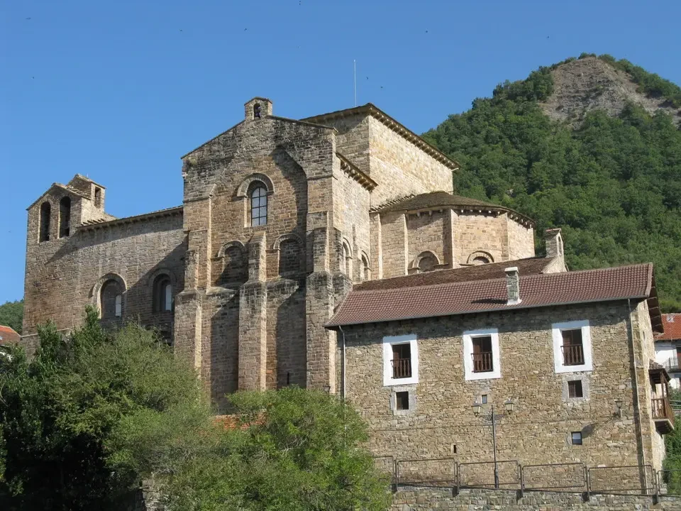 Chiesa di Siresa nei Pirenei.