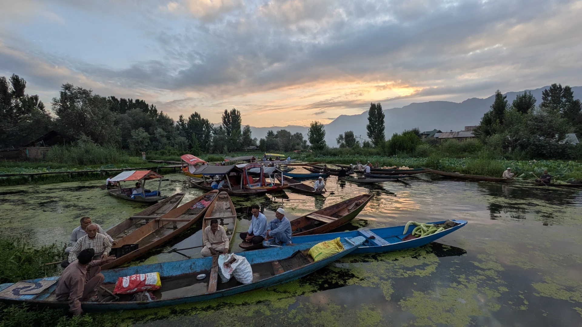 0329.26.08.03.Srinagar - Floating market