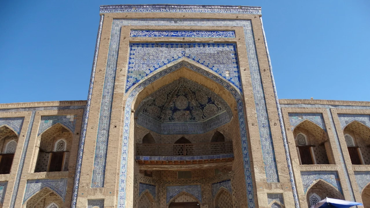 Moschea di Khodja-Mosque a Khiva, Uzbekistan.