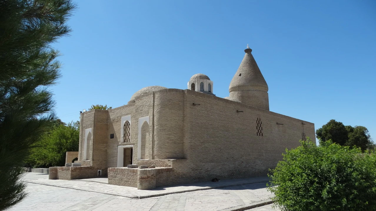 Il mausoleo di Ayub nella Chasma, Bukhara.