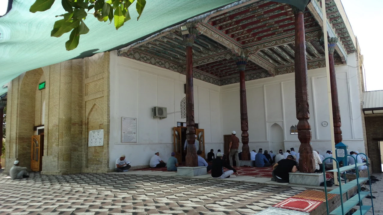 Moschea di Shahrisabz-Mulk-Ashtor-Mosque in Asia Centrale.